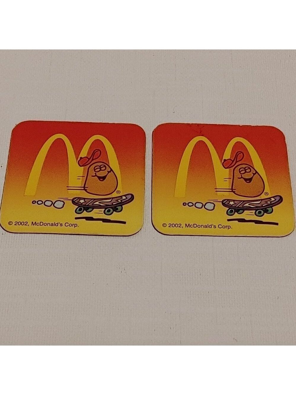 RARE McDonalds McNuggets Magnets PAIR Fridge Magnet Fast Food